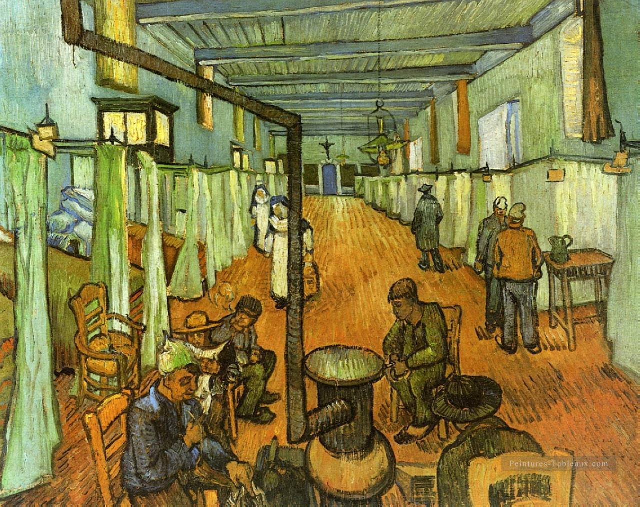 Ward à l’hôpital d’Arles Vincent van Gogh Peintures à l'huile